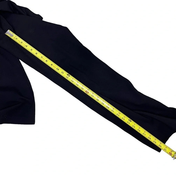 Eileen Fisher Black Ponte Knit Pull-On Elastic Waist Pant Size Small - Picture 5 of 9